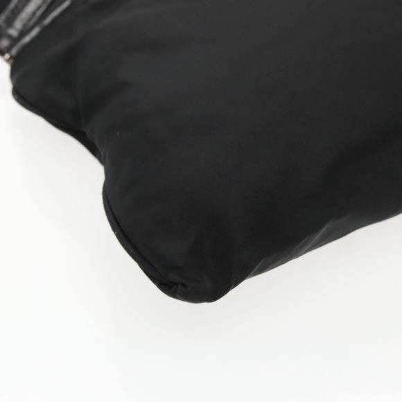 PRADA Shoulder Bag Nylon Black Silver Auth 95371 - Picture 16 of 16